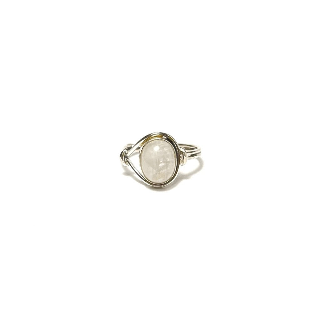 Sterling Silver Moonstone Ring