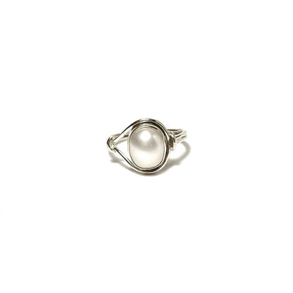 Sterling Silver Pearl Ring