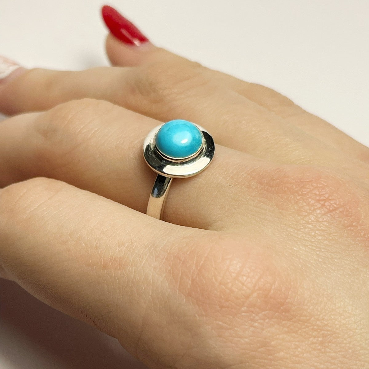 Sterling Silver Turquoise Ring