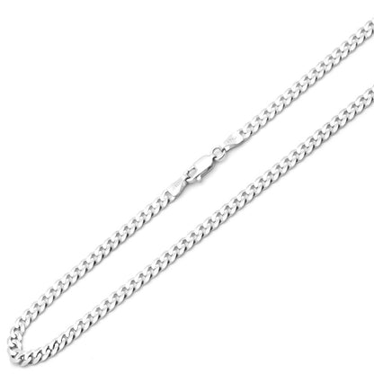 Sterling Silver 3 mm Curb Chain