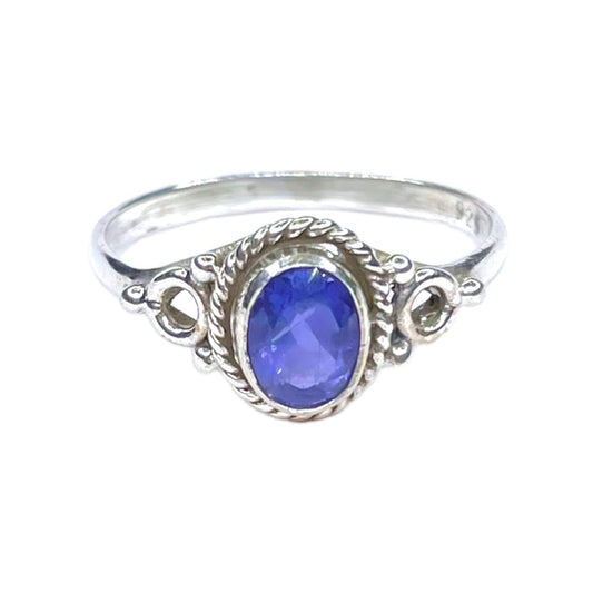 Sterling Silver Iolite / Cordierite Ring