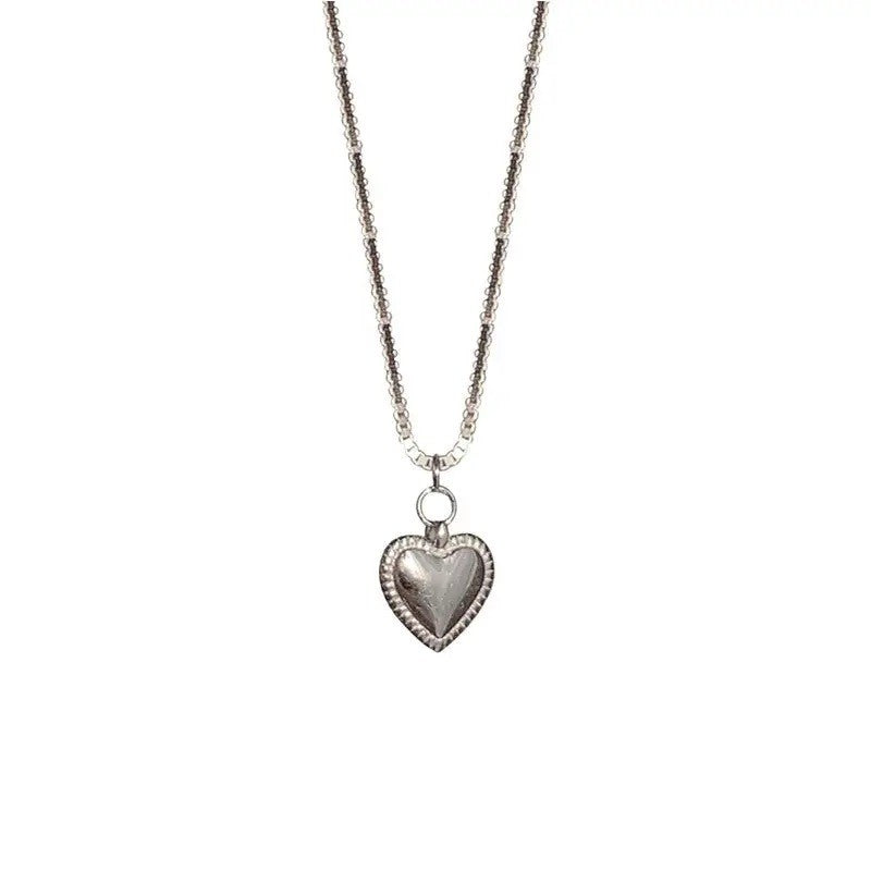 Sterling Silver Heart Necklace