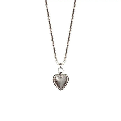 Sterling Silver Heart Necklace