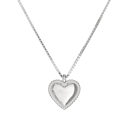 Sterling Silver Heart Necklace