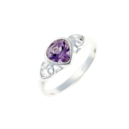 Sterling Silver Amethyst Ring