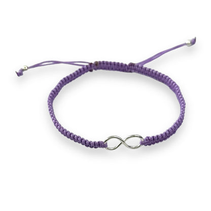 Various Colours Thread Bracelet "Infinity"