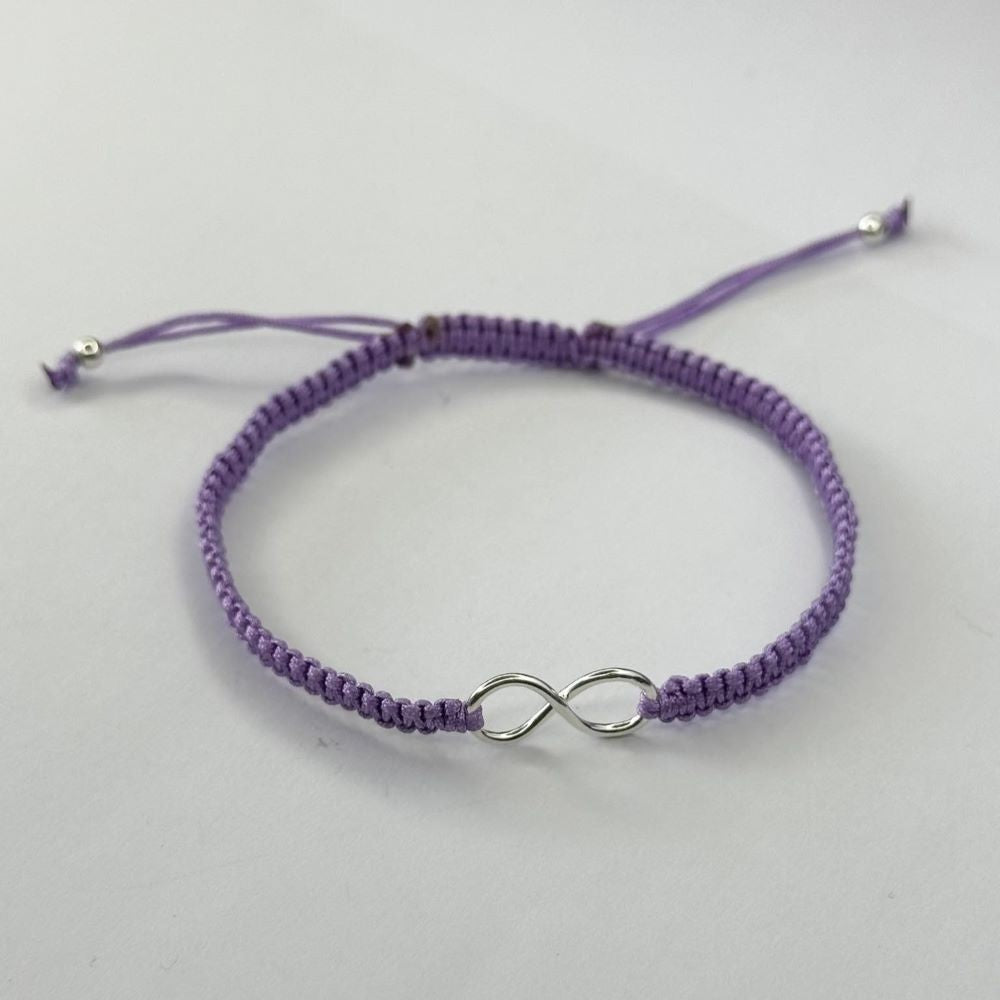 Various Colours Thread Bracelet "Infinity"