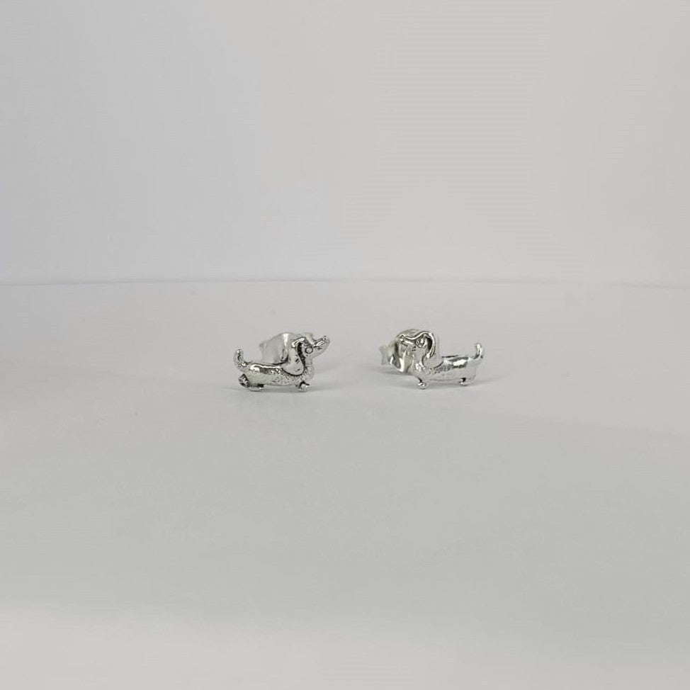 Sterling Silver Studs "Puppy"