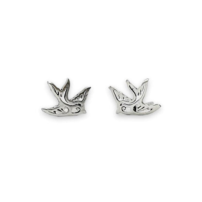 Sterling Silver Studs "Birds"