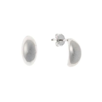 Sterling Silver Rhodium Plated Studs