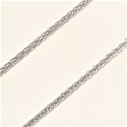 Sterling Silver 1 mm Foxtail Chain